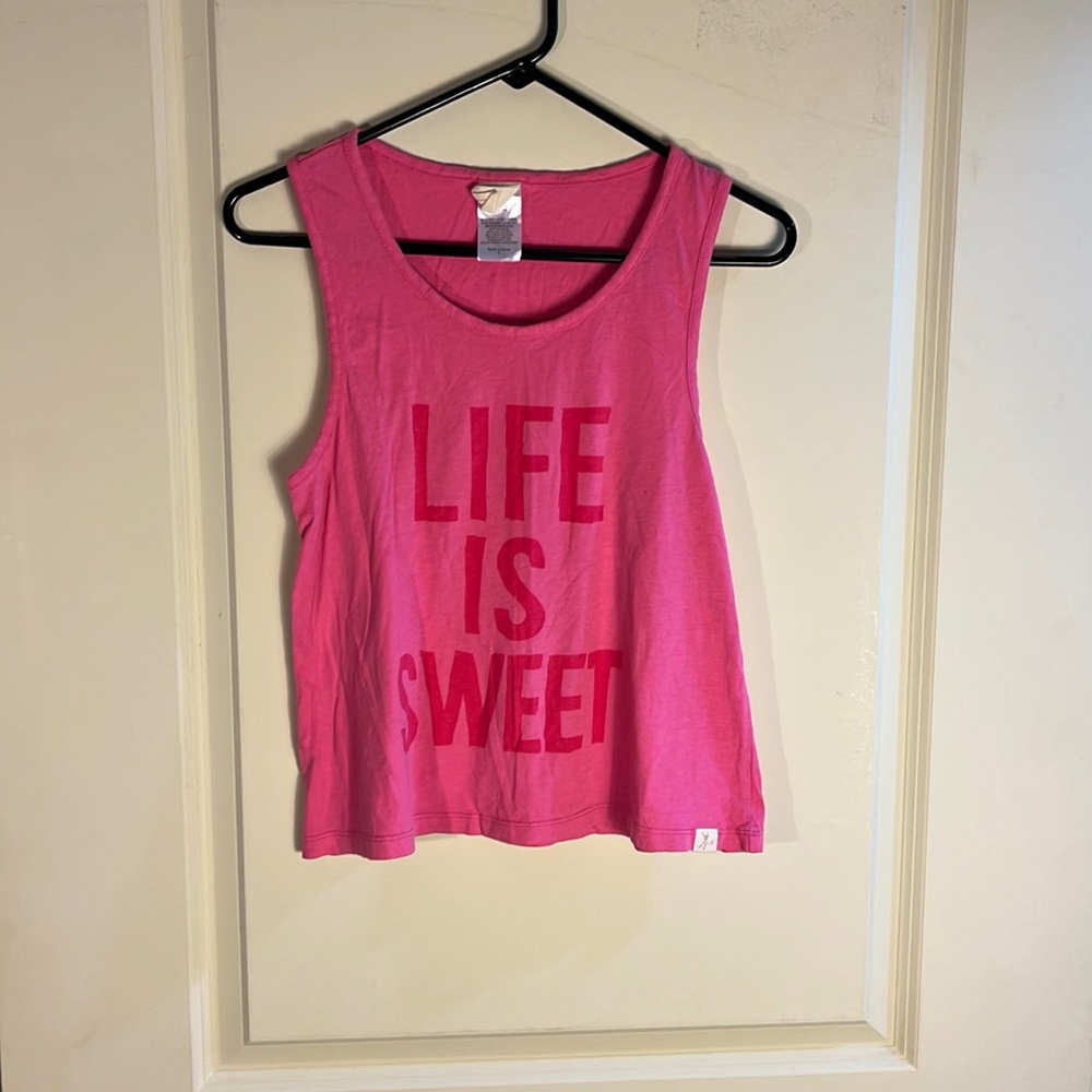 Woman’s Pink Tank Top